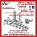 DIN7981 DIN7982 DIN7983 SS Self Tapping Screw Marine